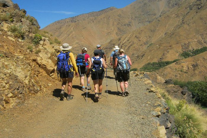 Day Hike in the Atlas Mountains imlil valley