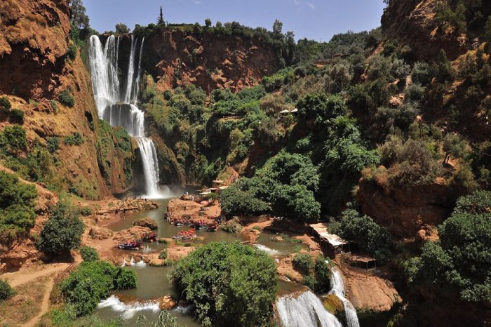 Marrakech Day Trip to Ouzoud Waterfalls and Atlas