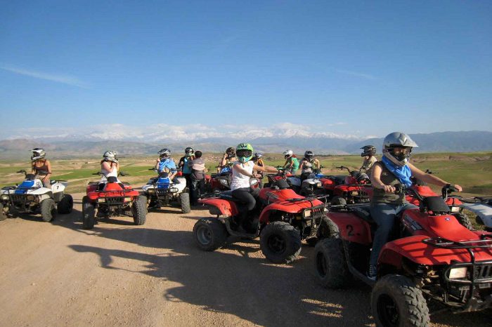 Small Group Quad Biking Tour in Marrakech